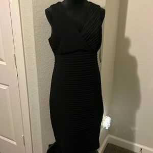 Black dress with crisscross bodice(never worn)